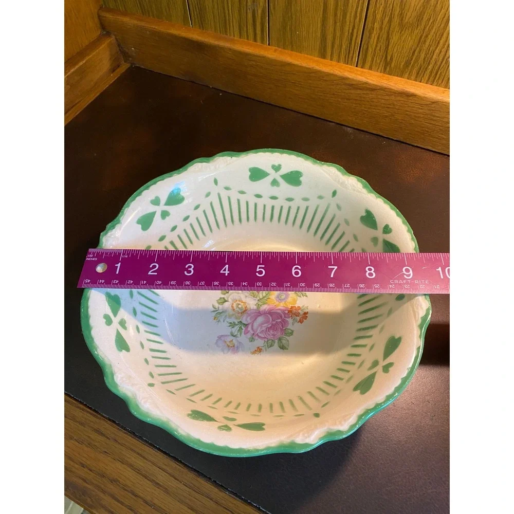 Homer Laughlin Virginia Rose Serving Bowl‎ Vintage 9